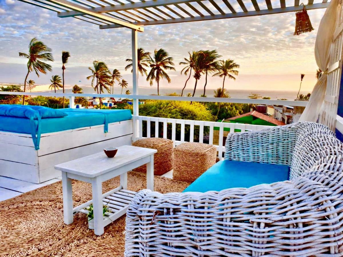 Pousada Duna Beach 지조카 데 제리콰콰라 외부 사진